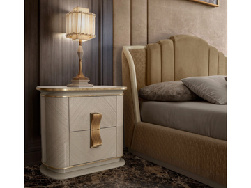 OLIVER - Bedside table with drawers by A.R. Arredamenti - view 3